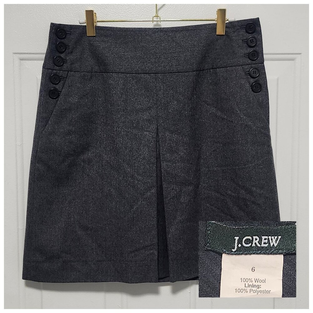 J. Crew Wool Skirt
